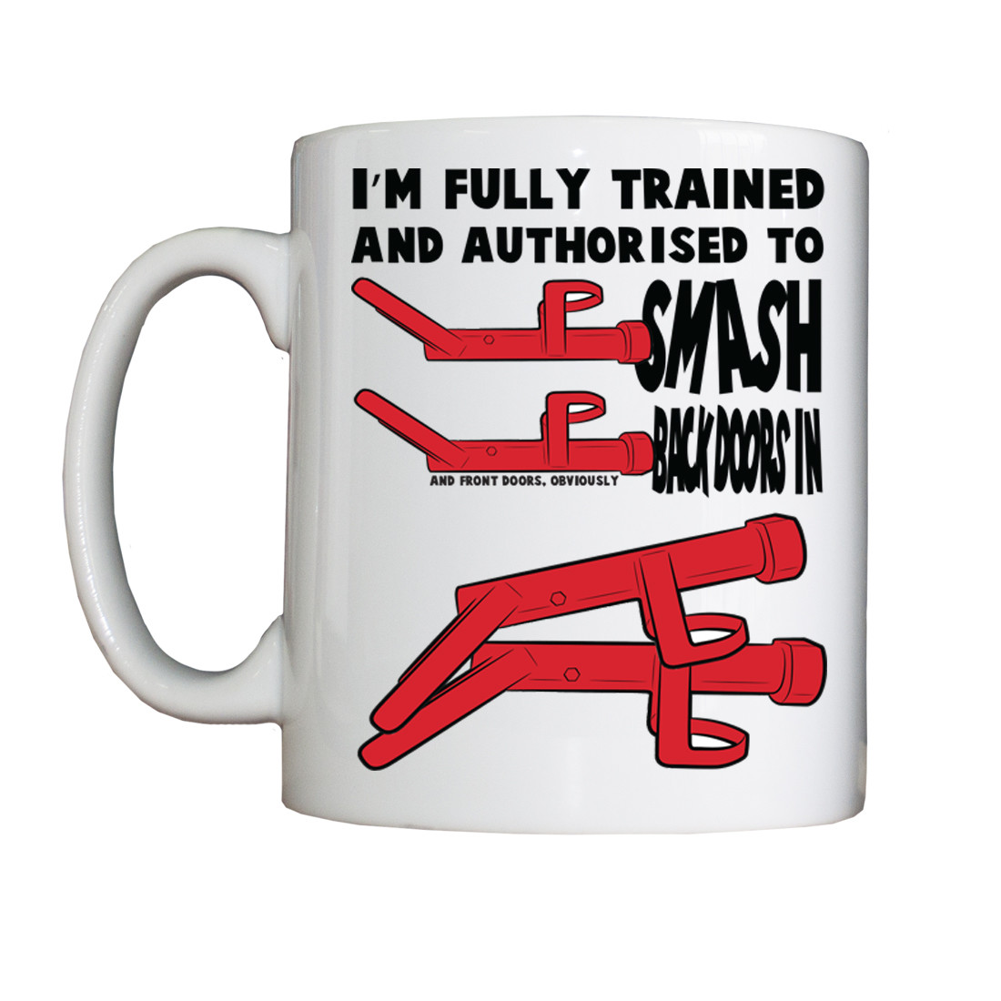 Personalised 'Enforcer Trained' Drinking Vessel