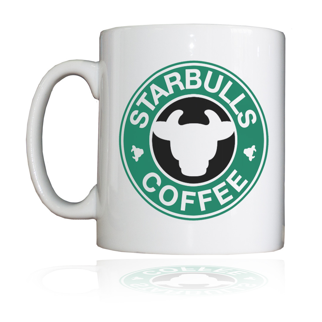 Personalised 'Starbulls' Drinking Vessel (Mug)