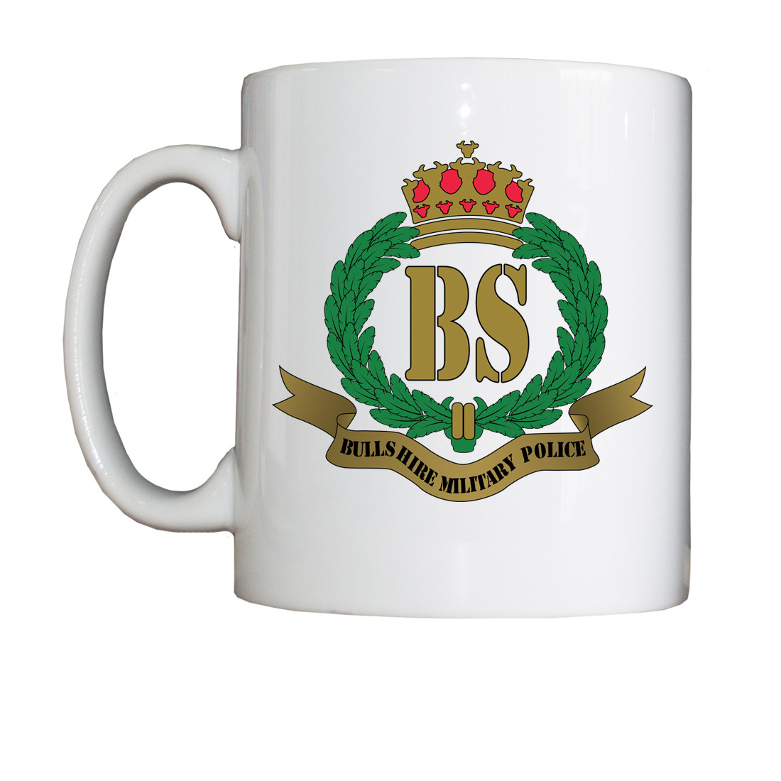 Personalised 'Bullshire Military Police' Drinking Vessel (Mug)
