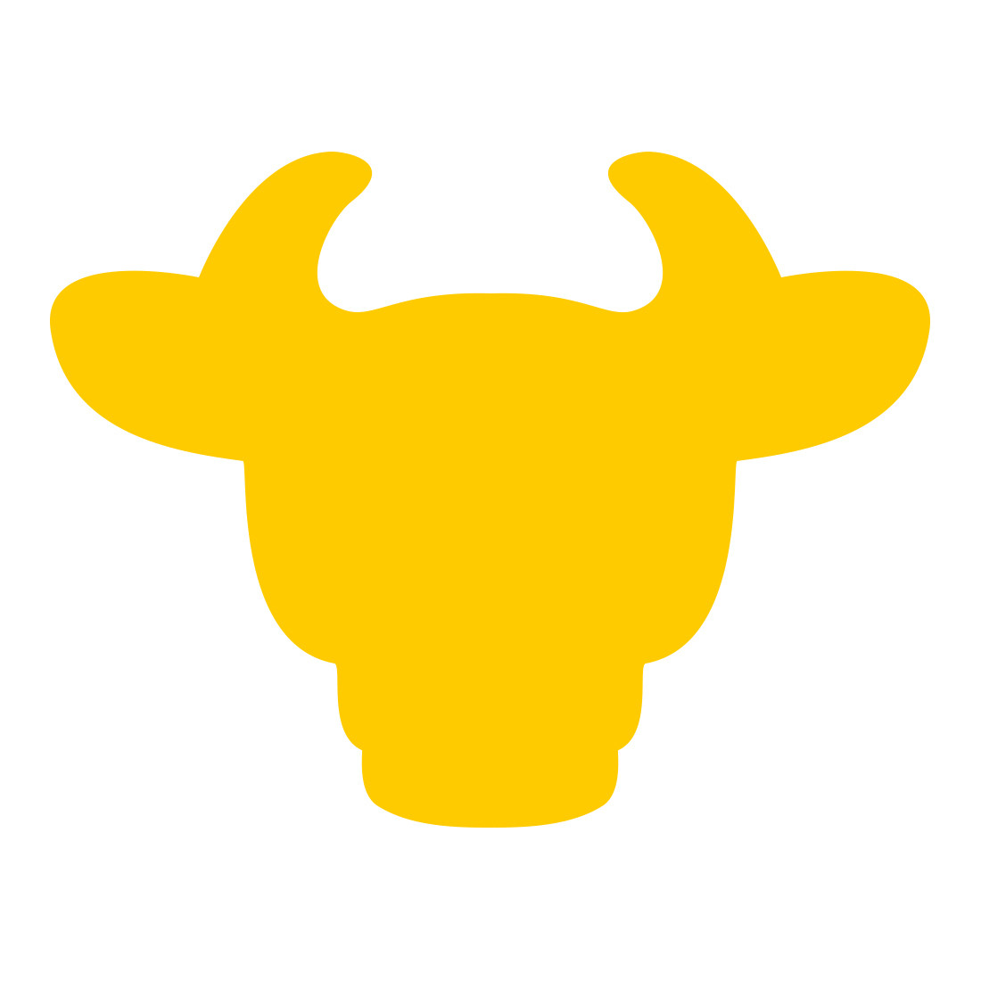 Personalised 'Yellow Bull' Drinking Vessel (Mug)