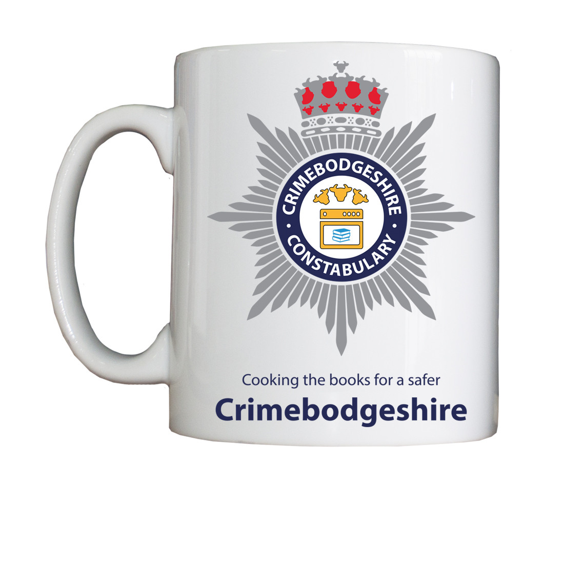 Personalised 'Crimebodgeshire' Drinking Vessel (Mug)