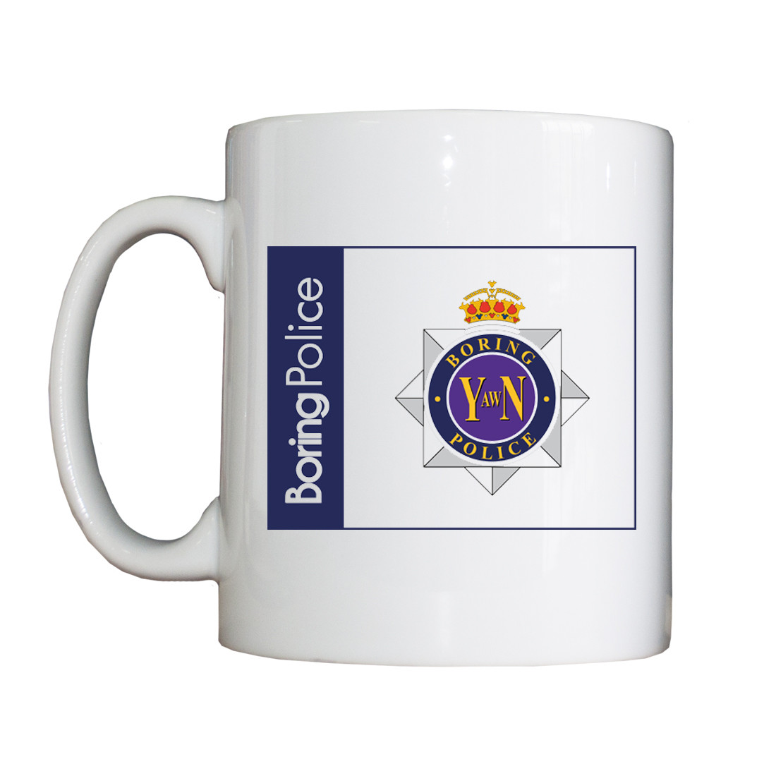 Personalised 'Boring' Drinking Vessel (Mug)