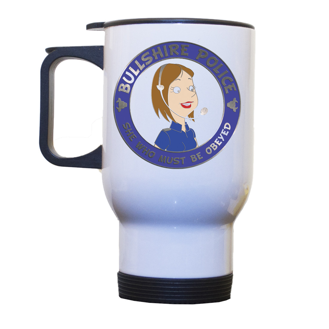 Personalised Female Dispatcher Drinking Vessel (Travel Mug)