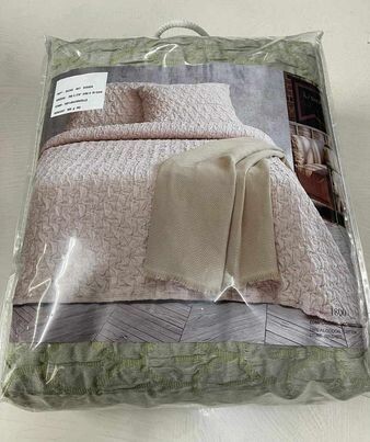 Steppdecke aus 100% Baumwolle - Farbe 7
