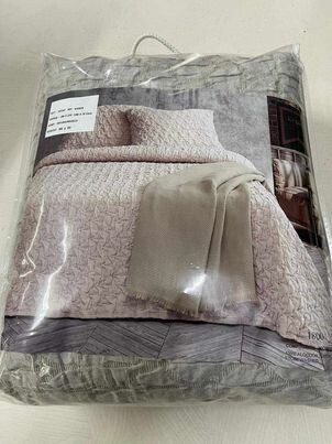 Steppdecke aus 100% Baumwolle - Farbe 6