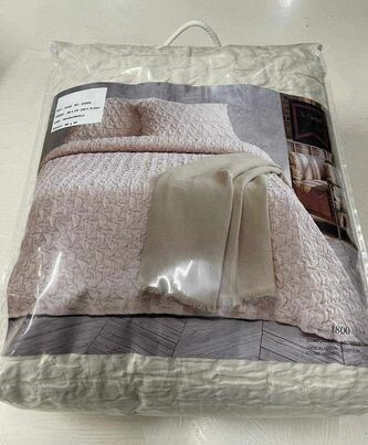 Steppdecke aus 100% Baumwolle - Farbe 5
