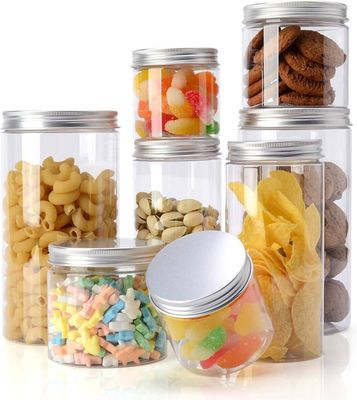 Plastic Jars with Aluminium Lid