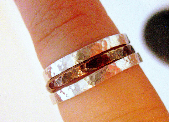 Sterling Silver Stacked Rings