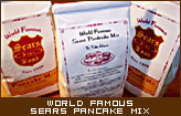 World famous Sears Pancake Mix 2lb (28 oz) bag