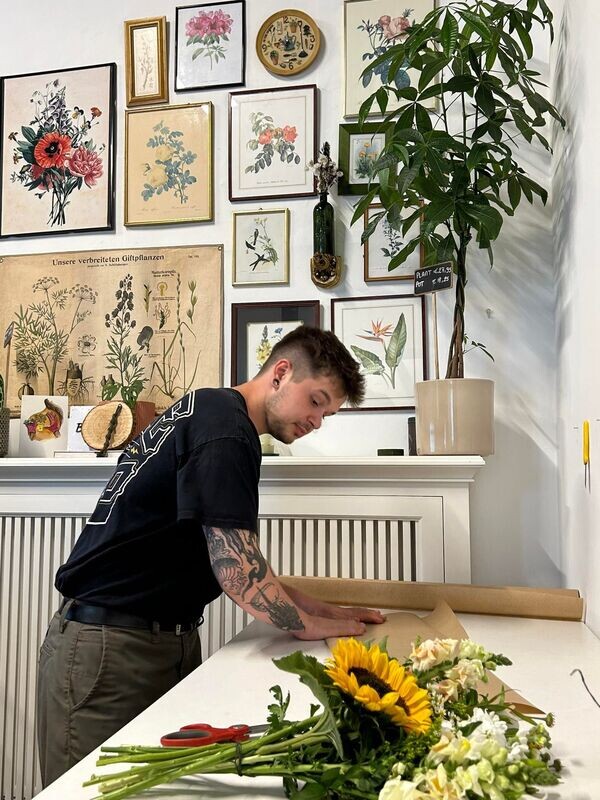 Workshop bloemschikken "Handgebonden Veldboeket" 25/10/2026
