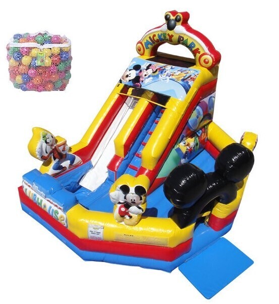 Mickey Park Junior with Slide (dry) with Ball Pit