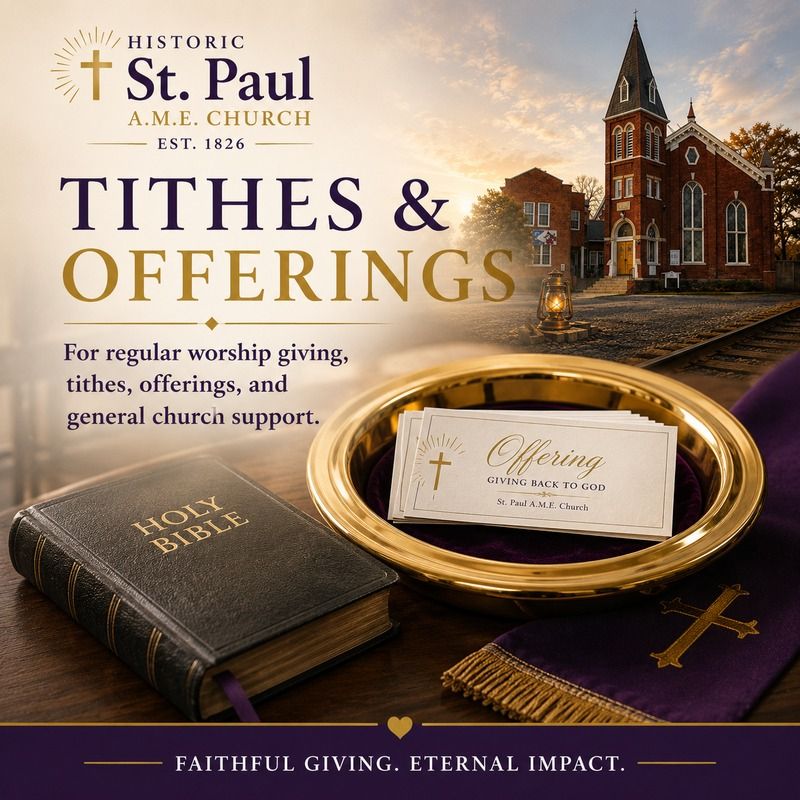 Tithes &amp; Offerings