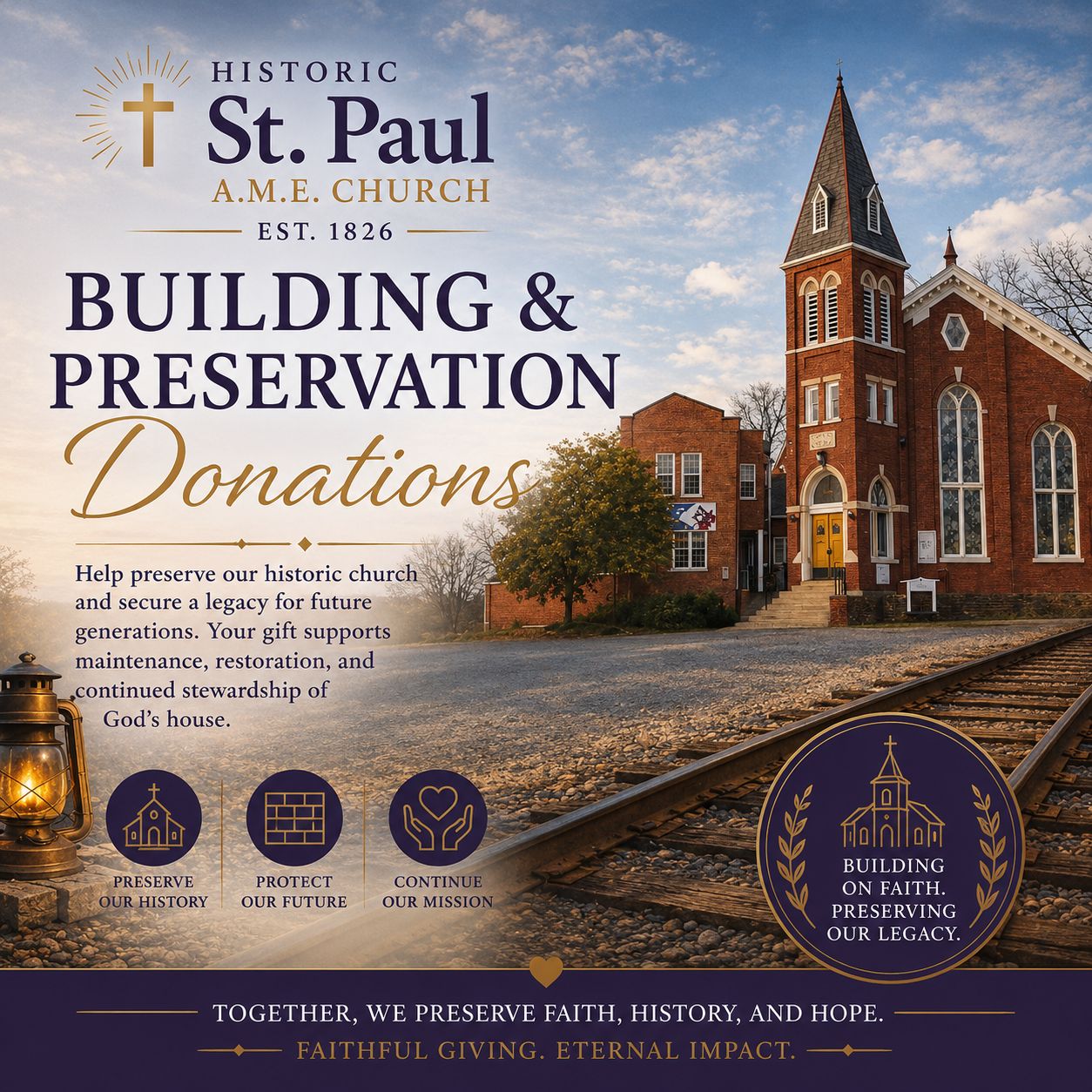 Building &amp; Preservation Donations
