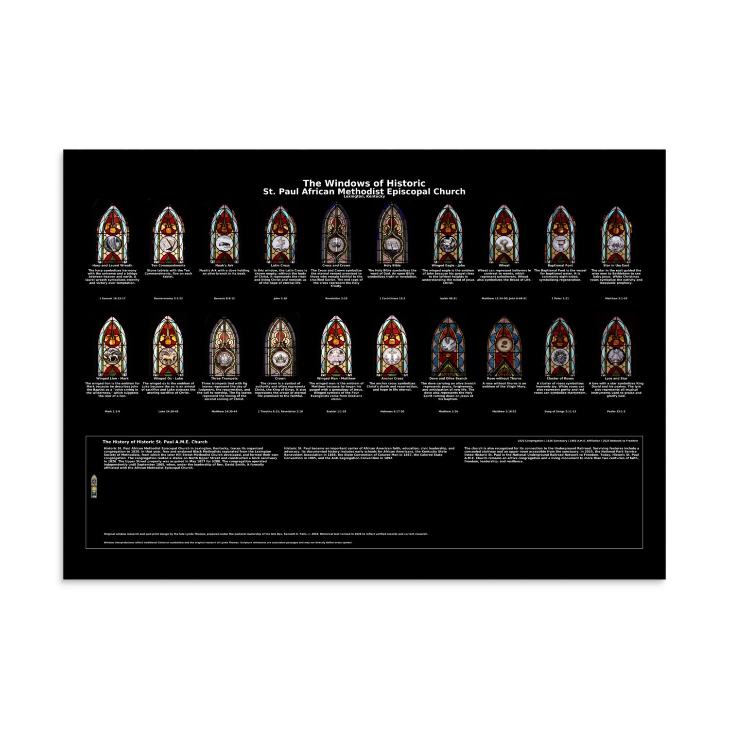 The Windows of Historic St. Paul - Photo paper poster