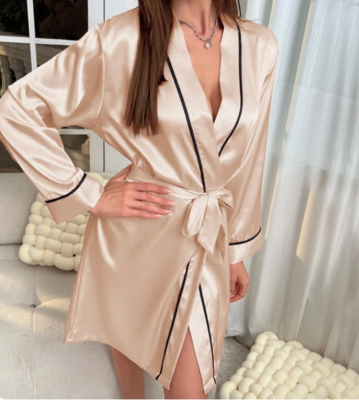 Satin Morning Robe