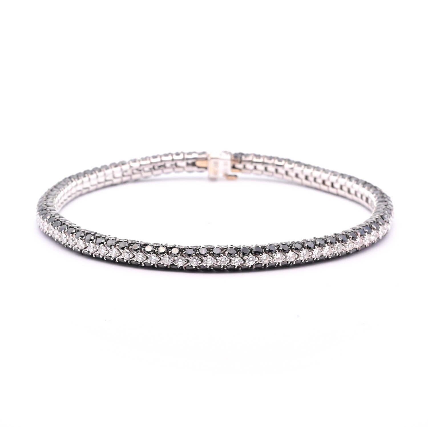 Black and White Diamond Bracelet