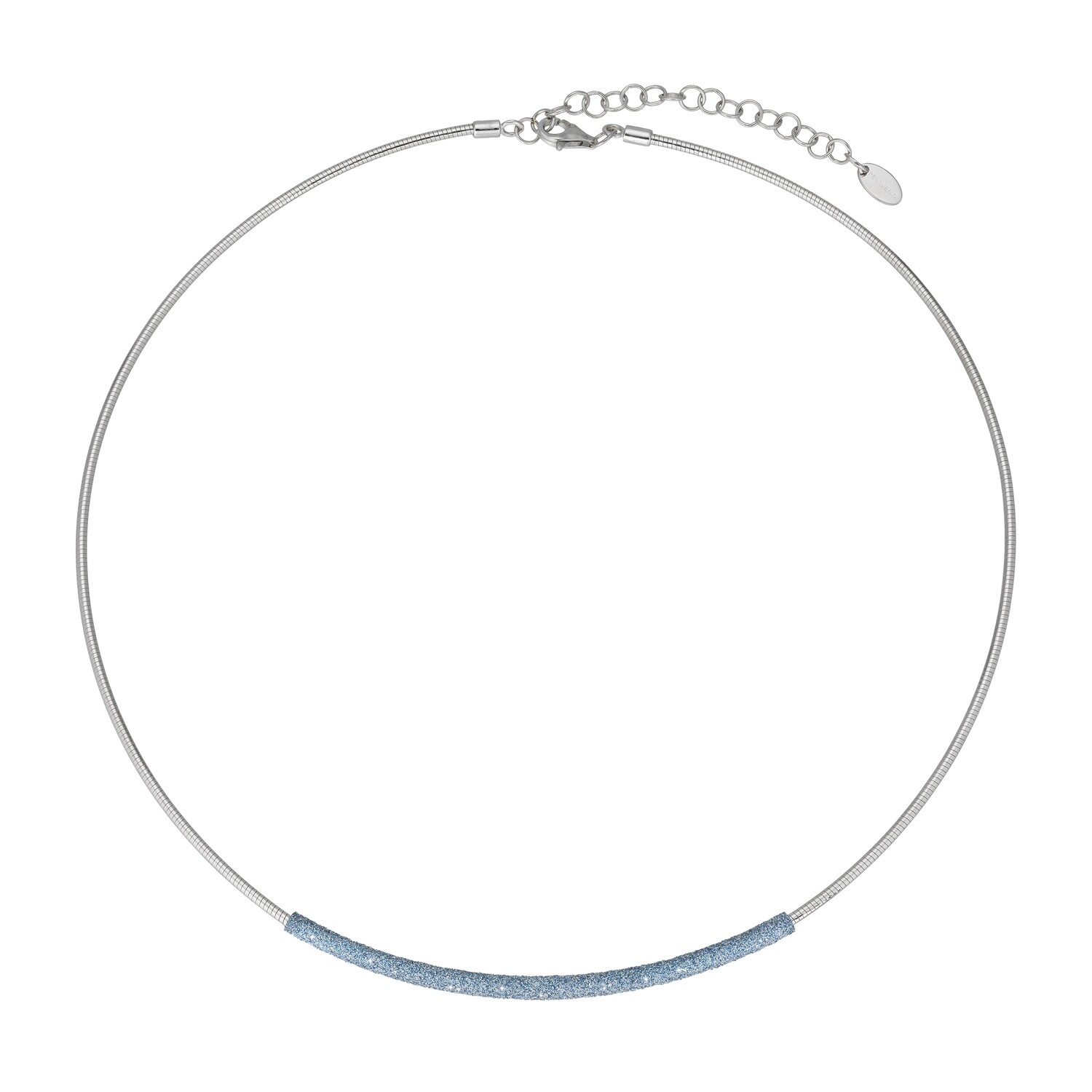 Pesavento Grey Crystal Necklace