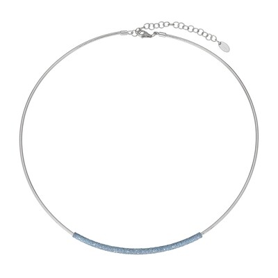 Pesavento Grey Crystal Necklace