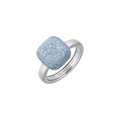 Pesavento Silver Green Polvore Ring