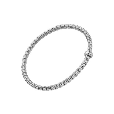 Fope White Gold Bangle