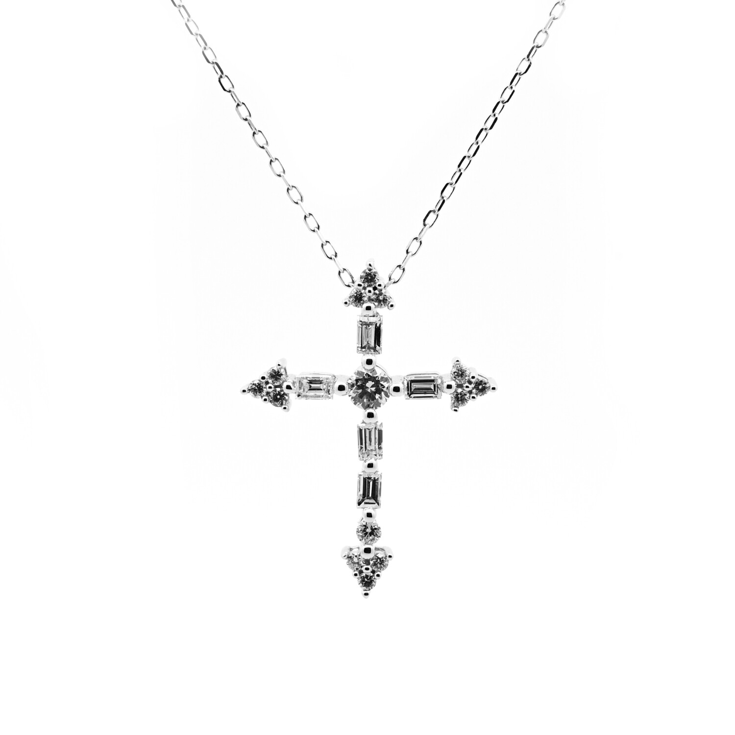 Diamond Cross Pendant