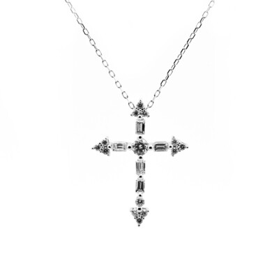 Diamond Cross Pendant