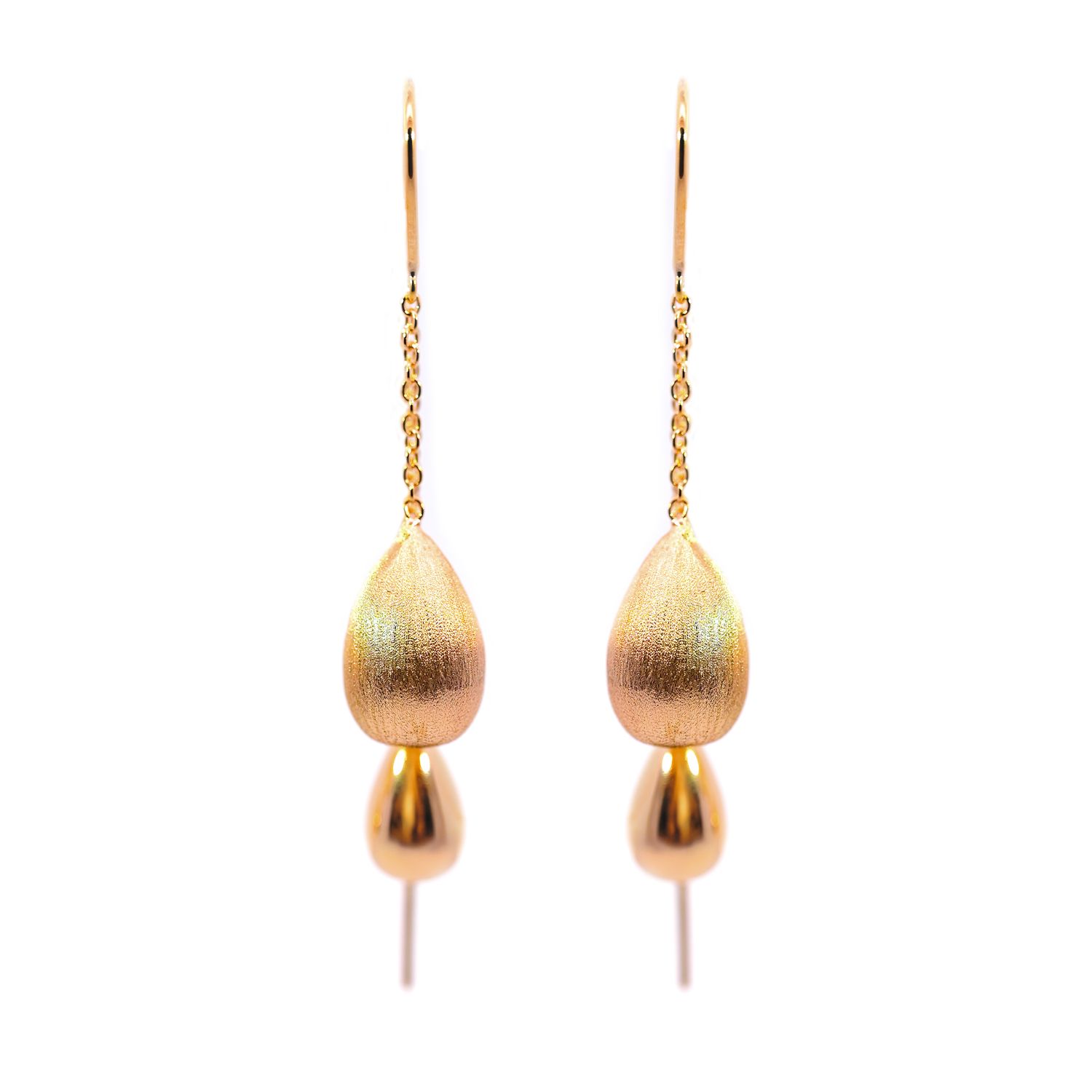 Gold Drop Earrings