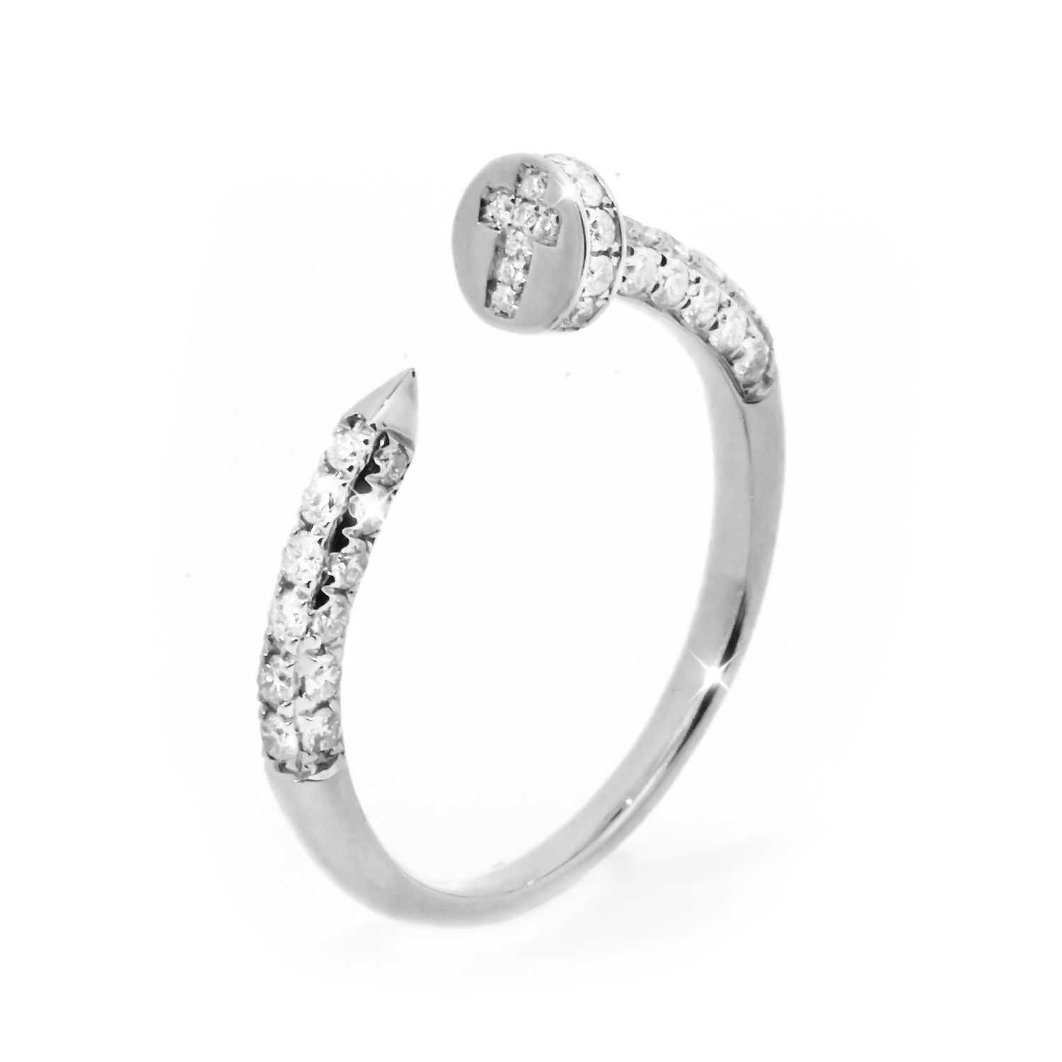 Diamond Nail Ring