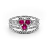 Ruby and Diamond Dress Ring