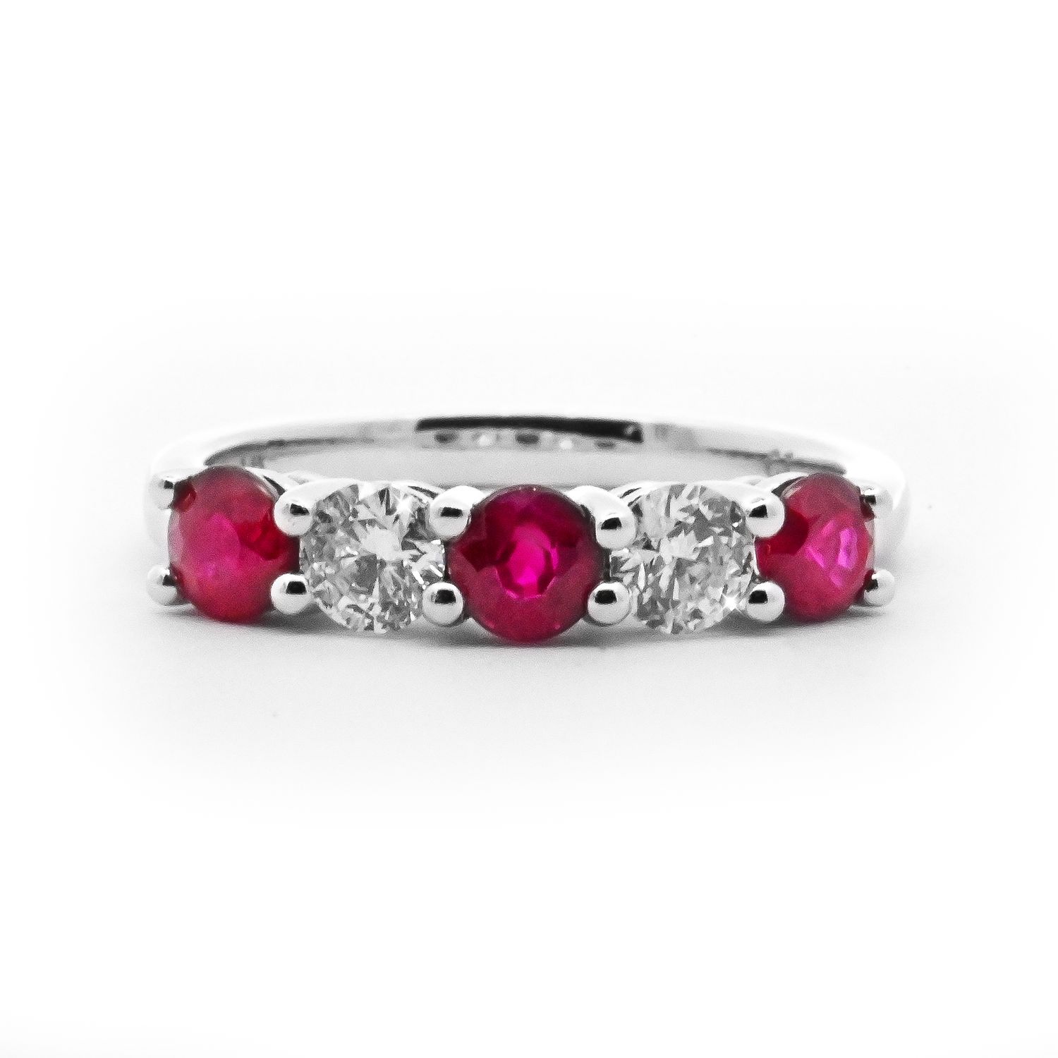 Ruby and Diamond Eternity Ring