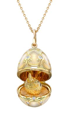 Faberge Heritage Chicken Egg Pendant