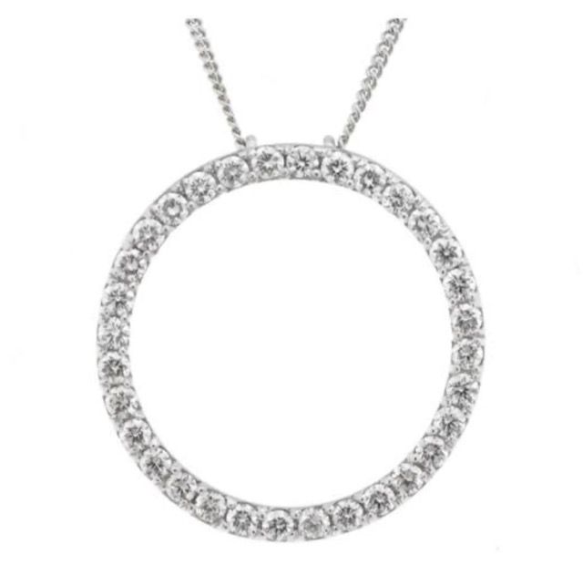 Circle of Life Diamond Pendant