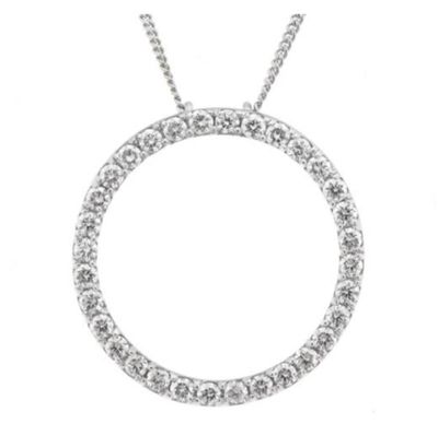 Circle of Life Diamond Pendant