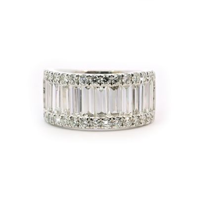 Baguette Diamond Dress Ring