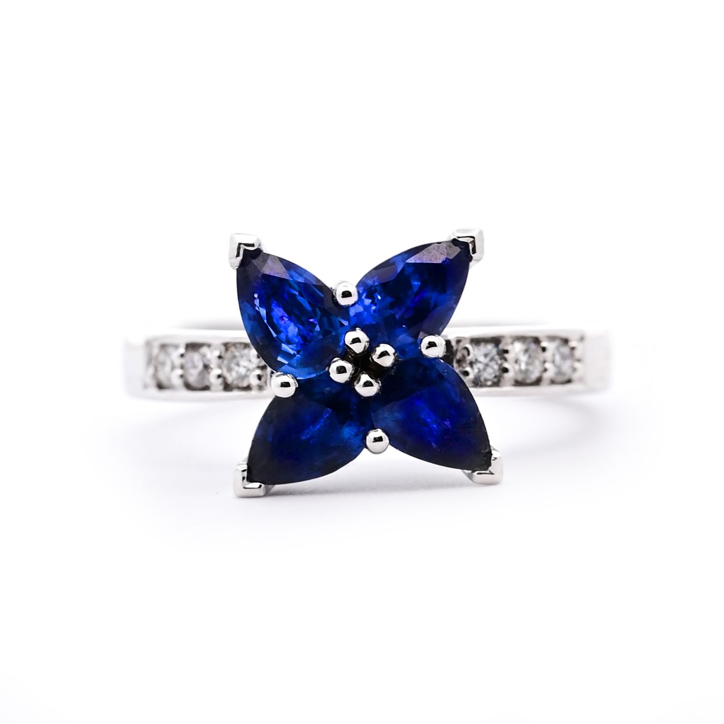Sapphire and Diamond Dress ring