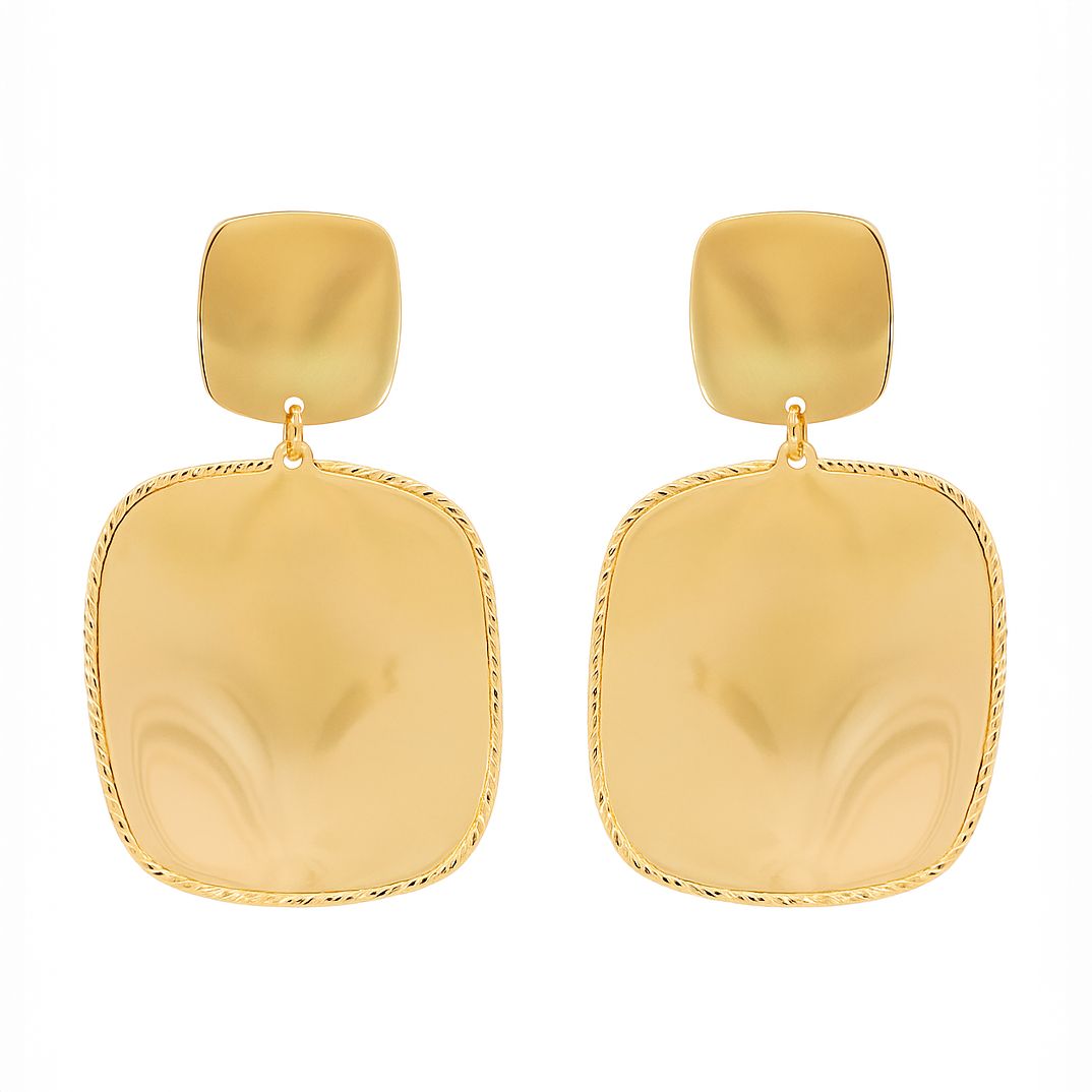 Yellow Gold Earrings