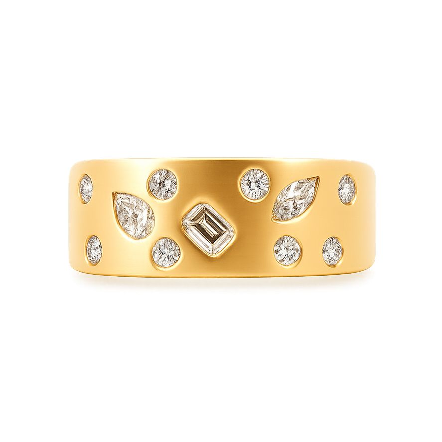 Yellow Diamond Ring