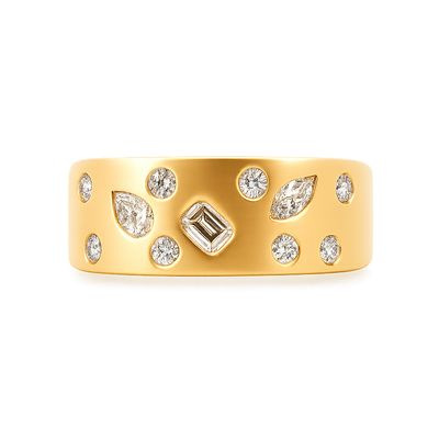 Yellow Diamond Ring
