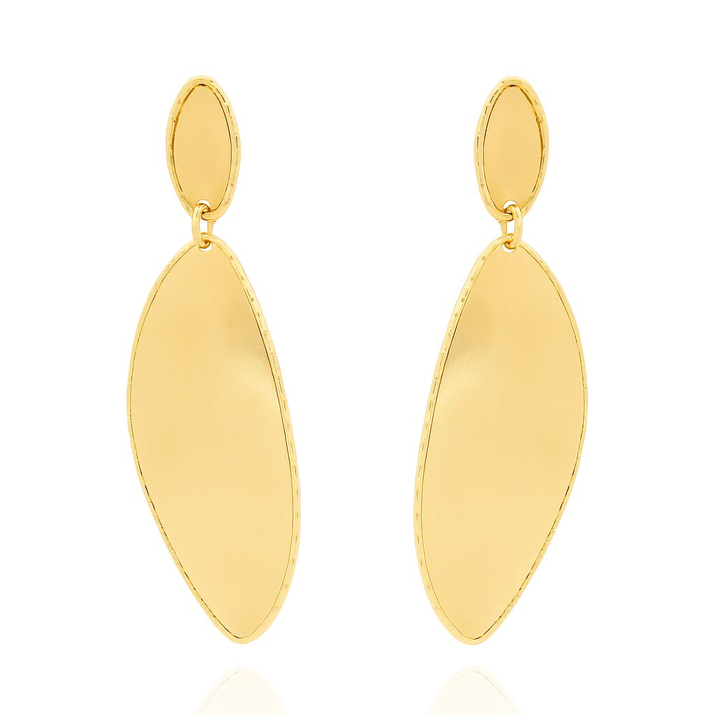Yellow Gold Drop Earrings