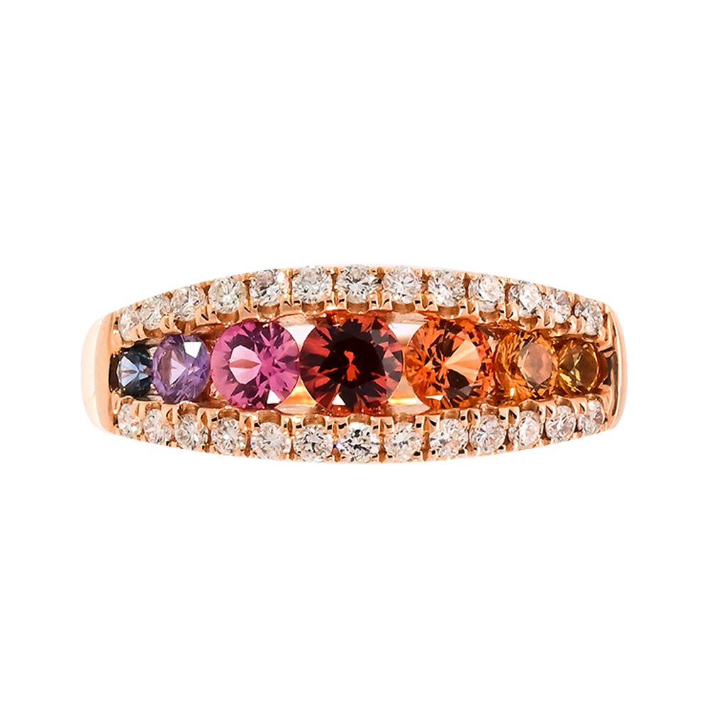 Sapphire and Diamond Ring