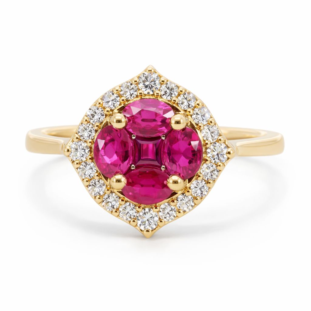 Ruby and Diamond Ring