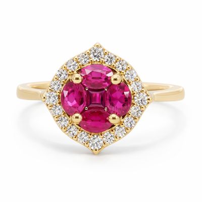 Ruby and Diamond Ring