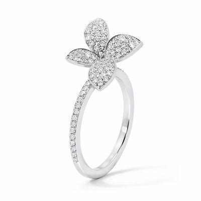 Diamond Petal Ring