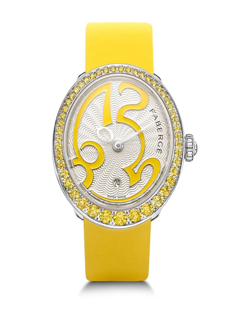 Faberge Eggsistence Yellow Sapphire Watch