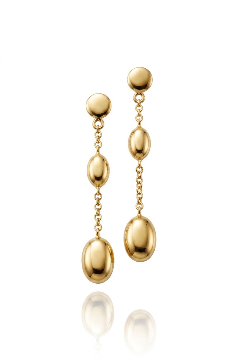 Gold Drop Earrings