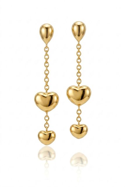 Gold Drop Earrings