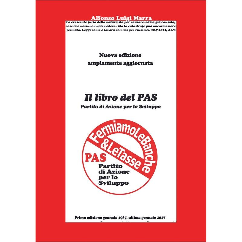 Il libro del PAS