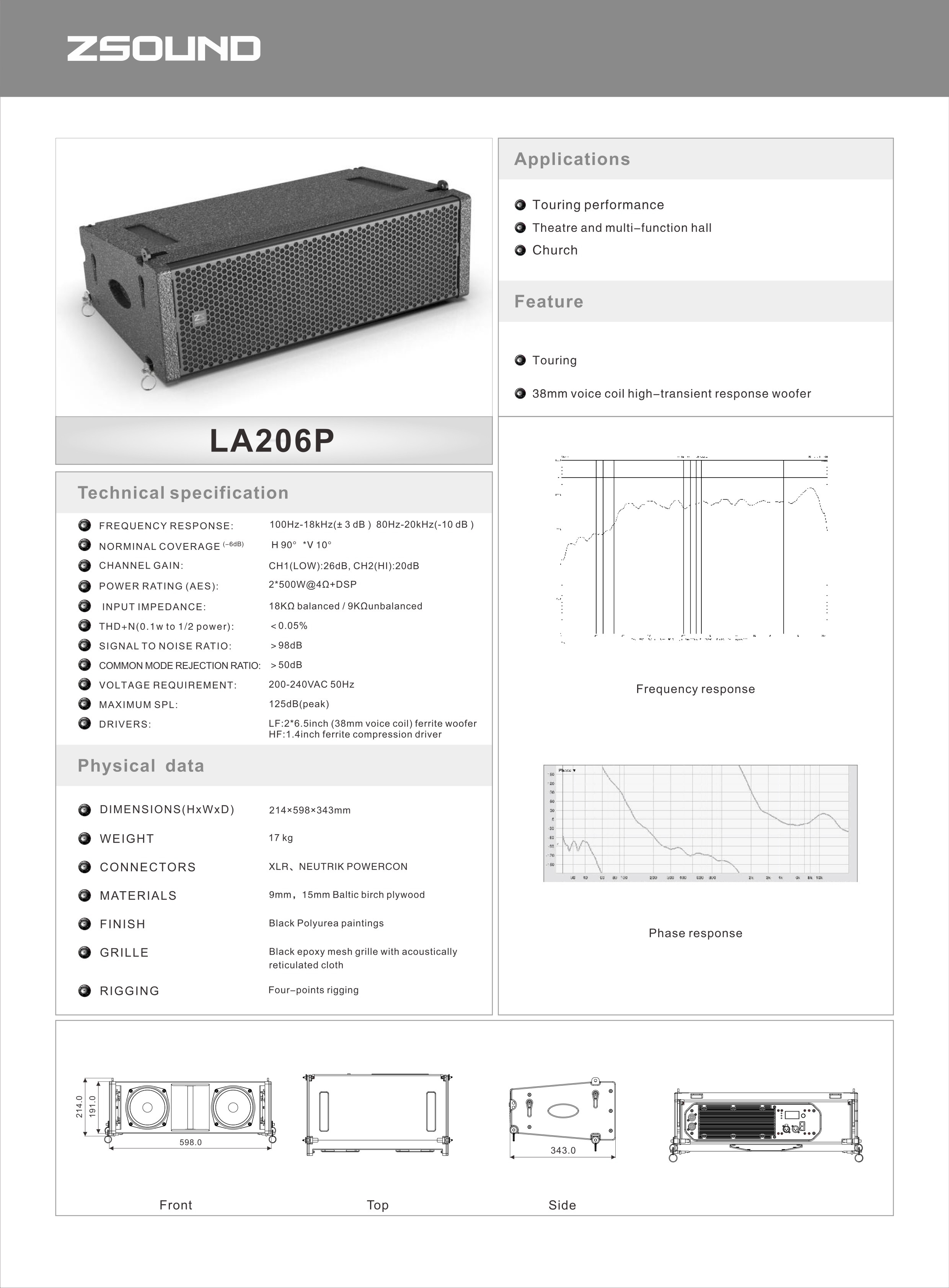 zsound line array