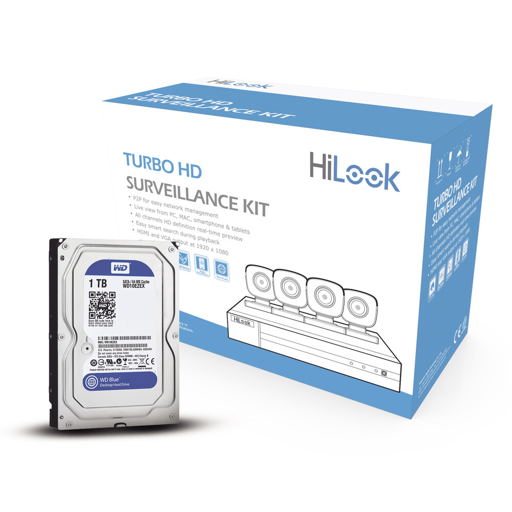 Kit Videovigilancia TurboHD 1080p HL1080PS