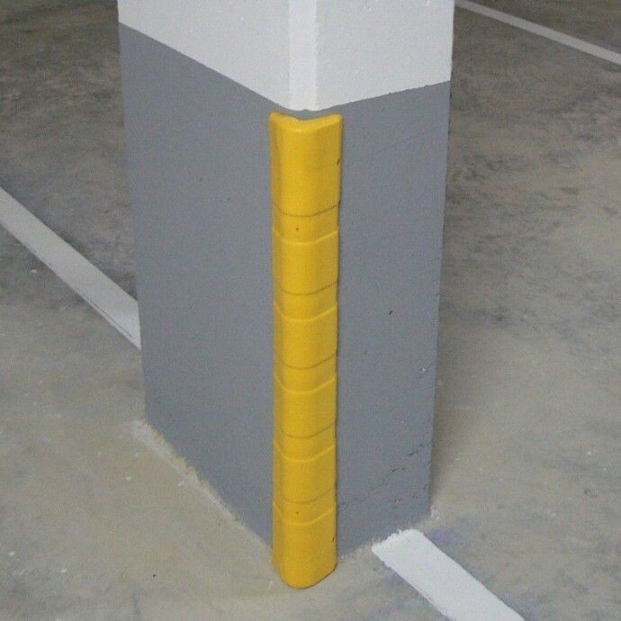 PROTEÇÃO DE CANTO DE ESTACIONAMENTO EM BORRACHA EVA, 810x90+90